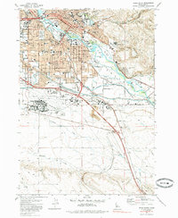Download a high-resolution, GPS-compatible USGS topo map for Boise South, ID (1985 edition)