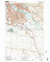 Download a high-resolution, GPS-compatible USGS topo map for Boise South, ID (1994 edition)