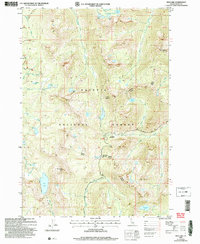 Download a high-resolution, GPS-compatible USGS topo map for Box Lake, ID (2007 edition)