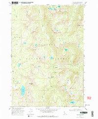 Download a high-resolution, GPS-compatible USGS topo map for Box Lake, ID (1978 edition)