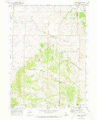 Download a high-resolution, GPS-compatible USGS topo map for Bradley Mtn, ID (1973 edition)
