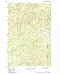 Download a high-resolution, GPS-compatible USGS topo map for Browns Rock, ID (1985 edition)