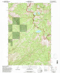 Download a high-resolution, GPS-compatible USGS topo map for Bruin Hill, ID (1997 edition)