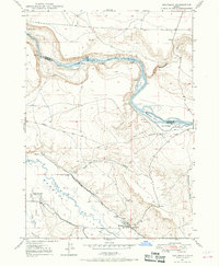 Download a high-resolution, GPS-compatible USGS topo map for Bruneau, ID (1968 edition)