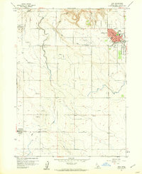 Download a high-resolution, GPS-compatible USGS topo map for Buhl, ID (1960 edition)