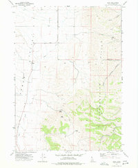 Download a high-resolution, GPS-compatible USGS topo map for Buist, ID (1977 edition)
