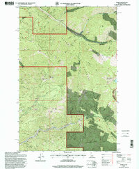 Download a high-resolution, GPS-compatible USGS topo map for Burke, ID (1999 edition)