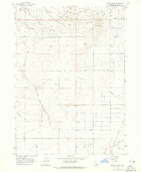 Download a high-resolution, GPS-compatible USGS topo map for Burley Butte, ID (1965 edition)