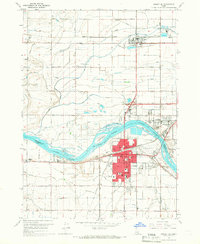 preview thumbnail of historical topo map of Minidoka County, ID in 1964