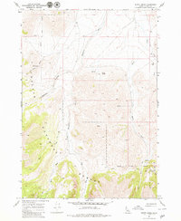 Download a high-resolution, GPS-compatible USGS topo map for Burnt Creek, ID (1979 edition)