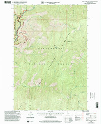 Download a high-resolution, GPS-compatible USGS topo map for Burnt Strip Mountain, ID (2002 edition)