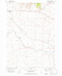 Download a high-resolution, GPS-compatible USGS topo map for Butte City, ID (1976 edition)
