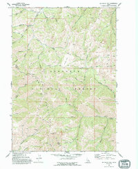 Download a high-resolution, GPS-compatible USGS topo map for Buttercup Mtn, ID (1994 edition)