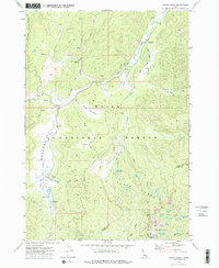 Download a high-resolution, GPS-compatible USGS topo map for Cache Creek, ID (1976 edition)