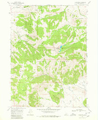 Download a high-resolution, GPS-compatible USGS topo map for Cache Peak, ID (1980 edition)