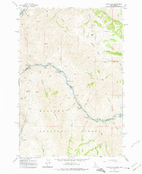 preview thumbnail of historical topo map of Nez Perce County, ID in 1963