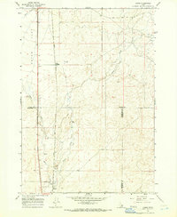 Download a high-resolution, GPS-compatible USGS topo map for Camas, ID (1966 edition)