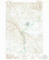 Download a high-resolution, GPS-compatible USGS topo map for Cambridge, ID (1986 edition)