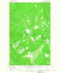preview thumbnail of historical topo map of Lincoln County, ID in 1965