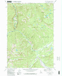 preview thumbnail of historical topo map of Custer County, ID in 1972
