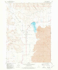 Download a high-resolution, GPS-compatible USGS topo map for Carey, ID (1980 edition)