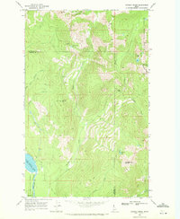 Download a high-resolution, GPS-compatible USGS topo map for Caribou Creek, ID (1971 edition)