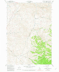 Download a high-resolution, GPS-compatible USGS topo map for Cartwright Canyon, ID (1982 edition)
