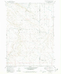 Download a high-resolution, GPS-compatible USGS topo map for Castleford Butte, ID (1980 edition)