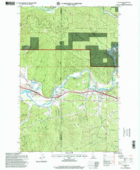 Download a high-resolution, GPS-compatible USGS topo map for Cataldo, ID (1999 edition)