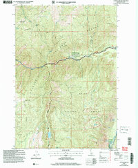 Download a high-resolution, GPS-compatible USGS topo map for Caton Lake, ID (2007 edition)