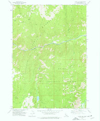 Download a high-resolution, GPS-compatible USGS topo map for Caton Lake, ID (1977 edition)