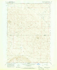 Download a high-resolution, GPS-compatible USGS topo map for Cedar Butte SE, ID (1966 edition)