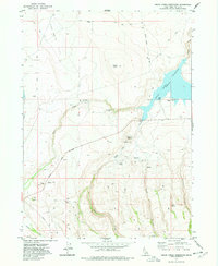 Download a high-resolution, GPS-compatible USGS topo map for Cedar Creek Reservoir, ID (1978 edition)