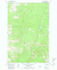 Download a high-resolution, GPS-compatible USGS topo map for Cedar Ridge, ID (1981 edition)