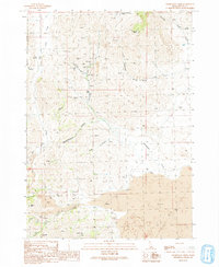 Download a high-resolution, GPS-compatible USGS topo map for Champagne Creek, ID (1991 edition)