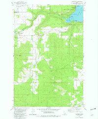 Download a high-resolution, GPS-compatible USGS topo map for Chatcolet, ID (1982 edition)