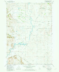 Download a high-resolution, GPS-compatible USGS topo map for Chesterfield, ID (1981 edition)