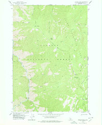 Download a high-resolution, GPS-compatible USGS topo map for Chicken Peak, ID (1978 edition)