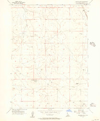 Download a high-resolution, GPS-compatible USGS topo map for Christmas Mtn, ID (1956 edition)