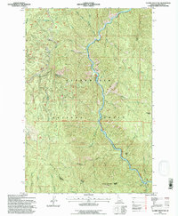 Download a high-resolution, GPS-compatible USGS topo map for Clarke Mountain, ID (1997 edition)