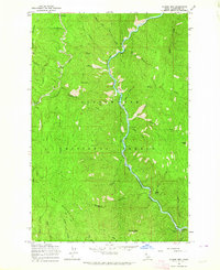 Download a high-resolution, GPS-compatible USGS topo map for Clarke Mtn, ID (1964 edition)