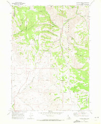 Download a high-resolution, GPS-compatible USGS topo map for Clifton Creek, ID (1972 edition)