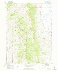 Download a high-resolution, GPS-compatible USGS topo map for Clifton, ID (1971 edition)