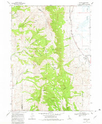 Download a high-resolution, GPS-compatible USGS topo map for Clifton, ID (1982 edition)