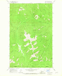 Download a high-resolution, GPS-compatible USGS topo map for Clifty Mtn, ID (1967 edition)