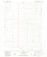 Download a high-resolution, GPS-compatible USGS topo map for Clover Butte South, ID (1980 edition)