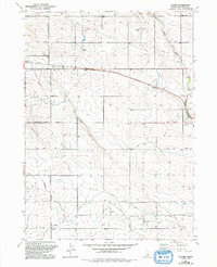 Download a high-resolution, GPS-compatible USGS topo map for Clover, ID (1992 edition)
