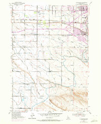 Download a high-resolution, GPS-compatible USGS topo map for Cloverdale, ID (1972 edition)