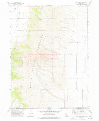 Download a high-resolution, GPS-compatible USGS topo map for Co-op Spring, ID (1977 edition)
