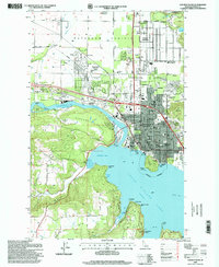 Download a high-resolution, GPS-compatible USGS topo map for Coeur DAlene, ID (1999 edition)